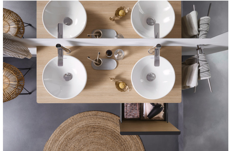 D-NEO ROUND WASH BOWL 40 CM WITH OVER FLOW