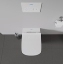 DURASTYLE TOILET WALL MOUNTED RIMLESS 37X54 DURAFIX INCLUDED