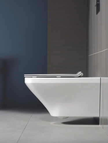 DURASTYLE TOILET WALL MOUNTED RIMLESS 37X54 DURAFIX INCLUDED