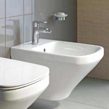 DURASTYLE BIDET WALL MOUNTED 37X54 DURAFIX INCLUDED