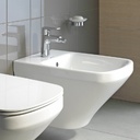 DURASTYLE BIDET WALL MOUNTED 37X54 DURAFIX INCLUDED