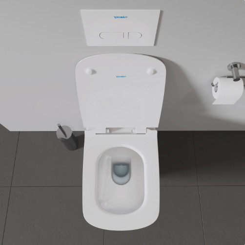 DURASTYLE TOILET WALL MOUNTED RIMLESS 37X62 DURAFIX INCLUDED