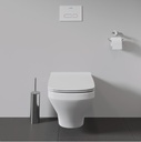 DURASTYLE TOILET WALL MOUNTED RIMLESS 37X62 DURAFIX INCLUDED