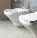 DURASTYLE BIDET WALL MOUNTED 37x62 DURAFIX INCLUDED