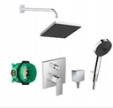 VERNIS SHAPE SINGLE LEVER BATH MIXER FOR CONCEALED INSTALLATION FOR IBOX UNIVERSAL