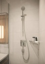VERNIS SHAPE SINGLE LEVER SHOWER MIXER FOR CONCEALED INSTALLATION FOR IBOX UNIVERSAL CHROME