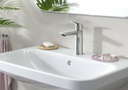 LOGIS SINGLE LEVER BASIN MIXER 110 FINE WITH POP-UP WASTE SET CHROME