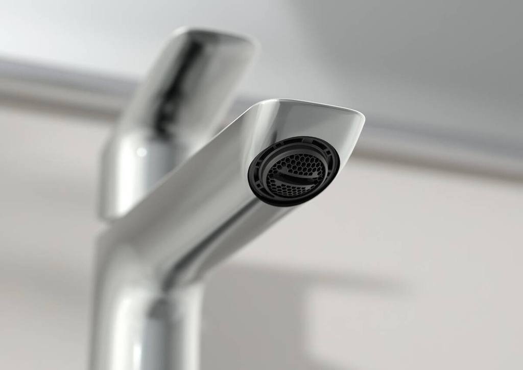 LOGIS SINGLE LEVER BASIN MIXER 110 FINE WITH POP-UP WASTE SET CHROME
