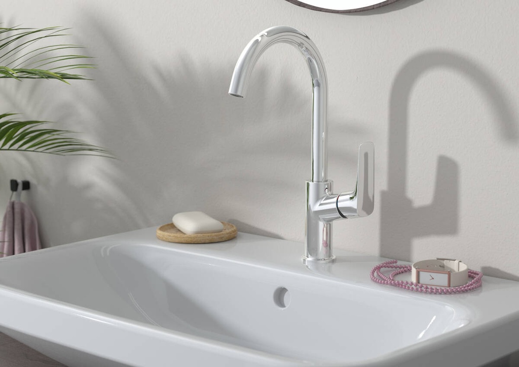 LOGIS BASIN MIXER 210 WITH SWIVEL SPOUT 