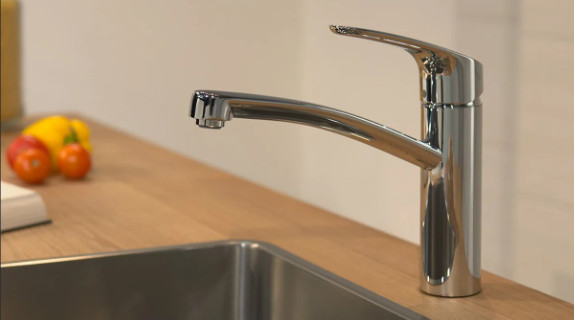 LOGIS M31 SINGLE LEVER KITCHEN MIXER 120, 1JET