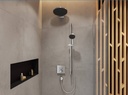 SHOWER SELECT VALVE SQUARE FOR CONCEALED FOR 3 OUTLETS