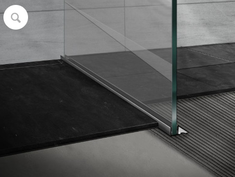 STAINLESS STEEL PROFILE FOR SHOWER SCREEN POLISHED INOX 2.5M