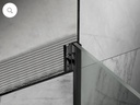 STAINLESS STEEL PROFILE FOR SHOWER SCREEN POLISHED INOX 2.5M