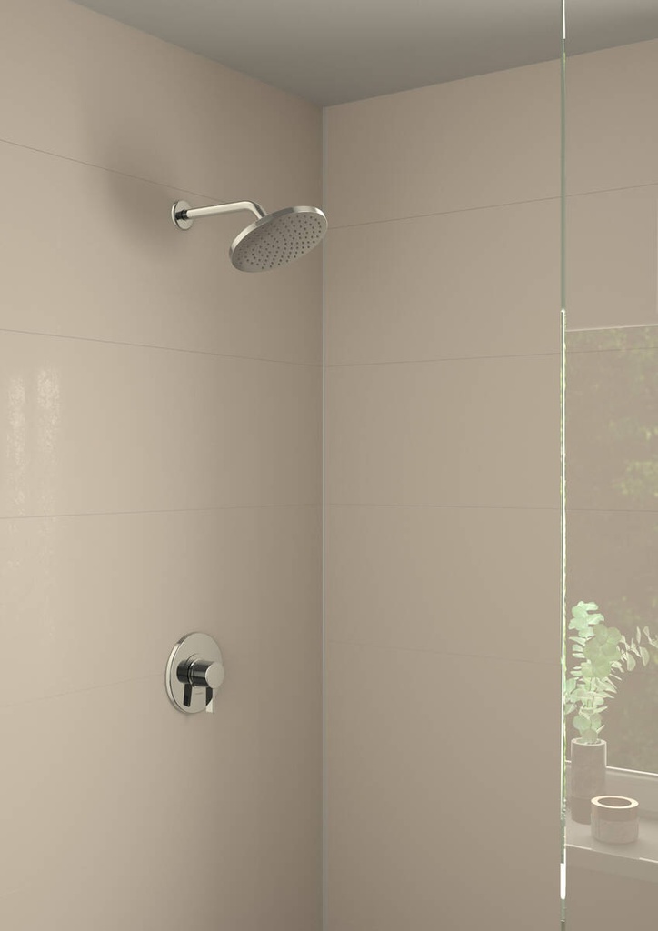 VERNIS BLEND OVERHEAD SHOWER 200 1 JET ECOSMART CHROME