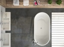 TRENTO FREE STANDIING BATH TUB GLOSSY 170X80