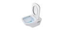 DURASTYLE TOILET WALL MOUNTED RIMLESS 37x54
