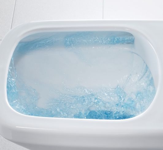 DURASTYLE TOILET WALL MOUNTED RIMLESS 37x54