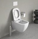HAPPY D2 TOILET WALL MOUNTED RIMLESS 36.5X54