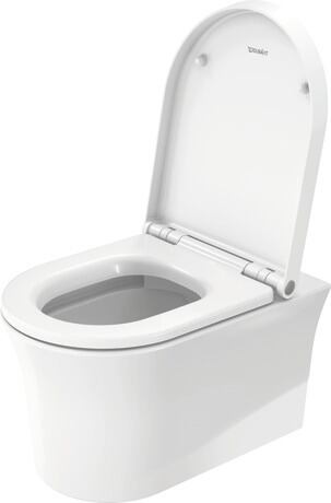 KIT WHITE TULIP WALL MOUNTED W.C 54CM (RIMLESS) WITH DURAFIX