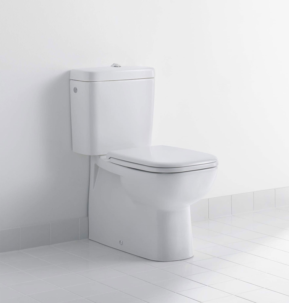 KIT D-CODE TOILET P" TRAP 65CM WHITE