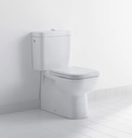 KIT D-CODE TOILET P" TRAP 65CM WHITE