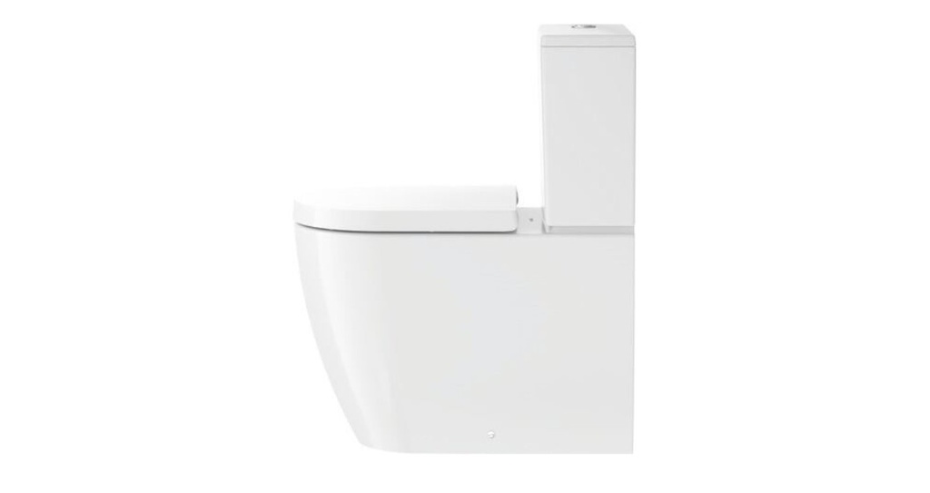 KIT ME BY STARCK TOILET CLOSE COUPLED 37X65 WITHOUT CISTERN