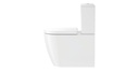 KIT ME BY STARCK TOILET CLOSE COUPLED 37X65 WITHOUT CISTERN