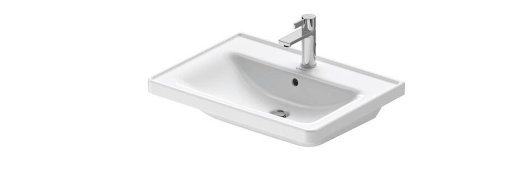 KIT D-NEO FURNITURE WASH BASIN WHITE 65 CM