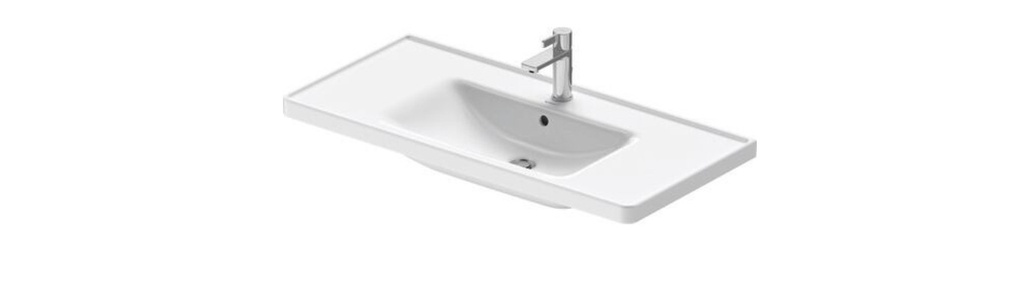 KIT D-NEO FURNITURE WASH BASIN WHITE 105 CM
