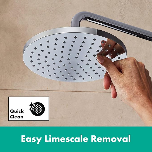VERNIS BLEND OVERHEAD SHOWER 200 1 JET ECOSMART CHROME