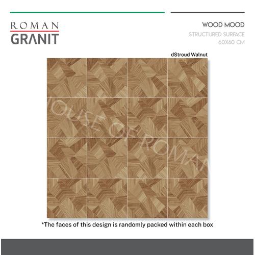 dSTROUD WALNUT RECTIFIED 60X60