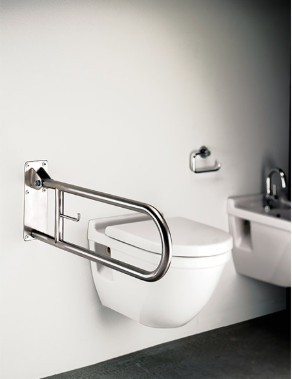 CONTRACT GRAB BAR (SWING-UP) INOX