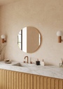 MIRROR ORE GOLD 70 CM