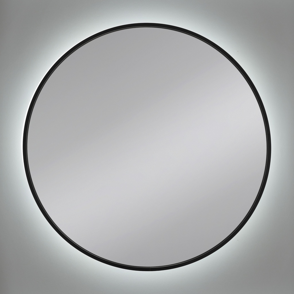 MIRROR ZOE BLACK 70 CM