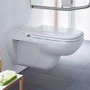 KIT - D-CODE BARRIER FREE TOILET WALL MOUNTD 36X70 CM