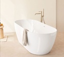 TRENTO SEAMLESS 170X80 FREE STANDING BATHTUB WHITE GLOSS