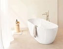 TRENTO SEAMLESS 180X80 FREE STANDING BATHTUB WHITE GLOSS