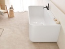 TRENTO MURO 175X80 FREE STANDING BATH TUB W/O OVERFLOR COVER WHITE GLOSS