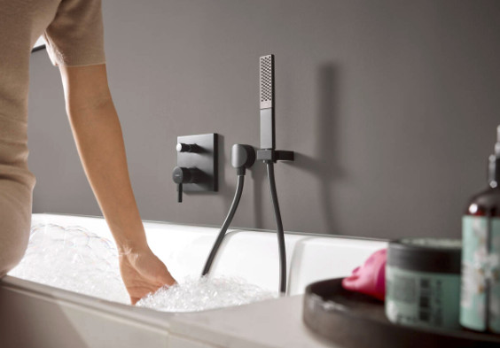 RAINFINITY HAND SHOWER 100 1 JET MATT BLACK
