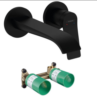 VIVENIS SINGLE LEVER BASIN MIXER FOR CONCEALED INSTALLATION WALL-MOUNTED WITH SPOUT 19,2 CM