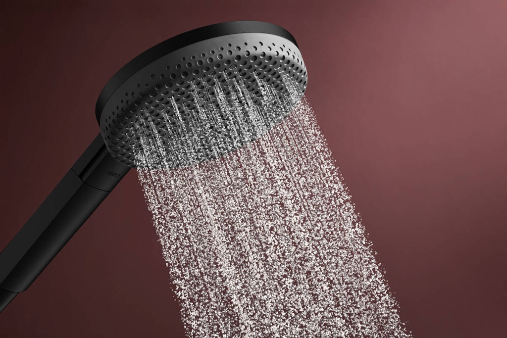 RAINDANCE ALIVE SELECT S 125 ECO SMART  3 JET WITH HOSE 1.6 MATT BLACK