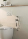 BIDETTE  HAND SHOWER  FOR MIXED WATER INCLUDING SHOWER HOLDER AND CONCEALD FITTING - CHROME
