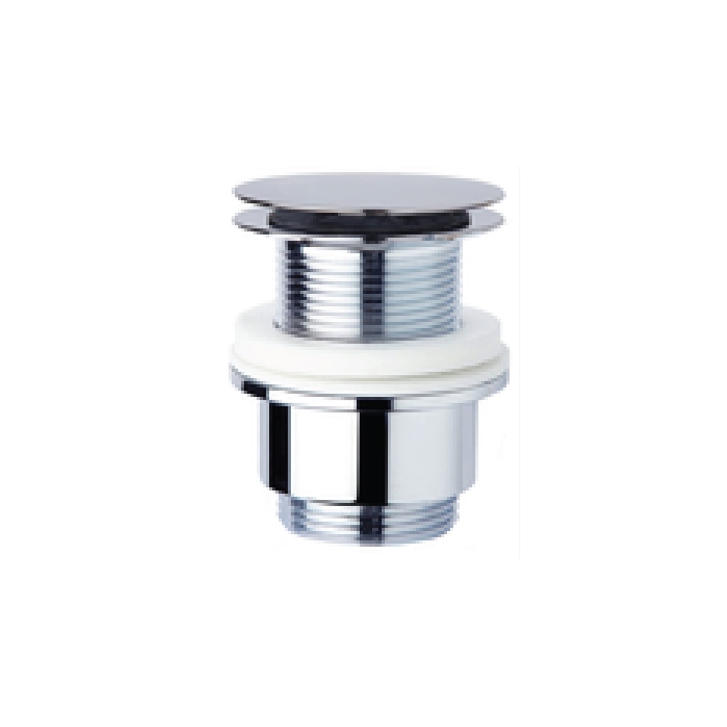 CLICKER WASTE 60MM 1 1/4 WITH ROUND COVER 