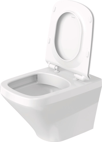 DURASTYLE TOILET WALL MOUNTED RIMLES SEAT AND COVER WITH SOFT CLOSURE COMPLETE SET