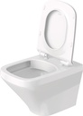 DURASTYLE TOILET WALL MOUNTED RIMLES SEAT AND COVER WITH SOFT CLOSURE COMPLETE SET