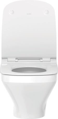 DURASTYLE TOILET WALL MOUNTED RIMLES SEAT AND COVER WITH SOFT CLOSURE COMPLETE SET