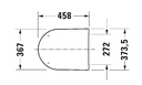 ME BY STARCK TOILET SEAT & COVER FOR W.C 252809/252909/216909 (SOFT CLOSE)