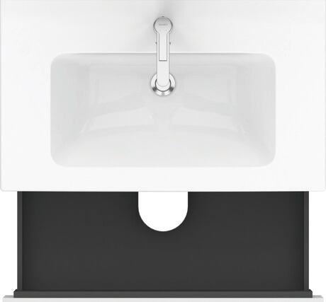 L-CUBE WALL MOUNTED VANITY UNIT FOR 233265 , 62 CM WHITE MATT (DISCONTINUED)
