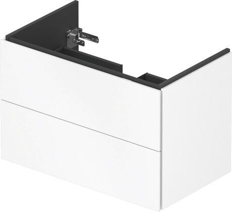 L-CUBE WALL MOUNTED VANITY UNIT FOR 233265 , 62 CM WHITE MATT (DISCONTINUED)