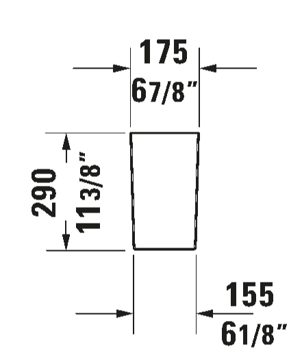 SOLEIL BY STARCK HALF PEDESTAL FOR 237665